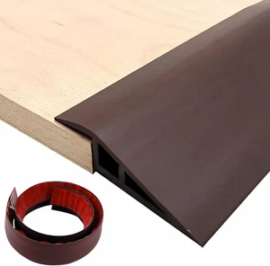 Floor Transition Strip PVC Door Threshold Ramp Doorway Edge Trim Flooring Edging - Picture 1 of 7