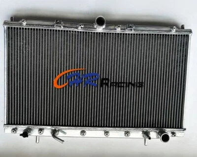 Radiador de aluminio de 3 filas para Mitsubishi Eclipse/Eagle Talon 1995-1999 2,0 L turbo Foto 1 de 4