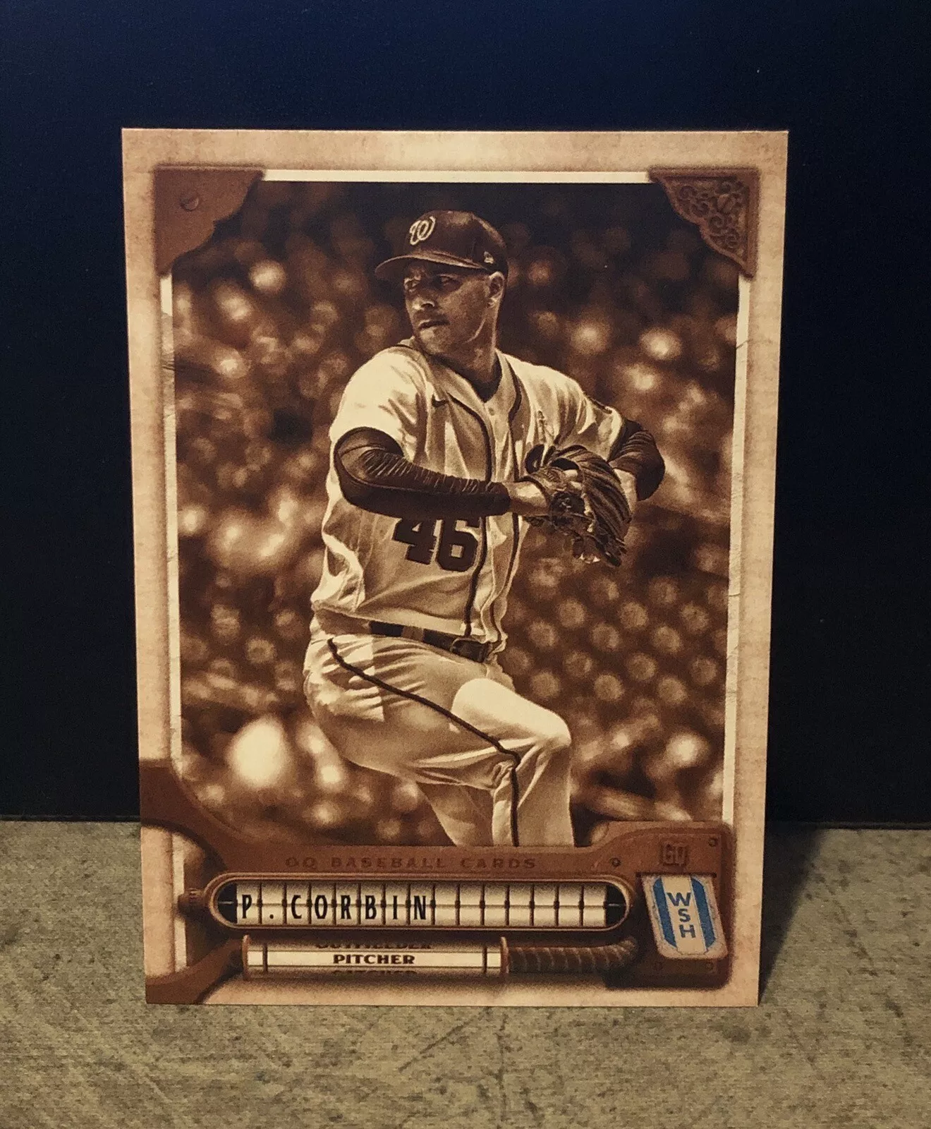 PATRICK CORBIN 2022 Topps Gypsy Queen SEPIA #/99