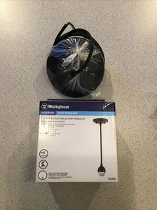 WESTINGHOUSE Mini Pendent 1Light Bronze Finish 3 Each - Picture 1 of 6