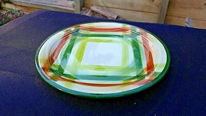 TAM O'SHANTER Plaid 6¼" Bread / Pie / Sherbet Plate By Vernon Kilns - Picture 1 of 4