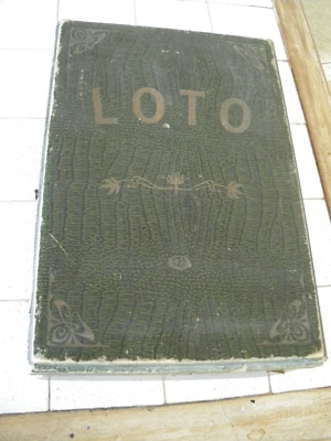 ANCIEN GRAND JEU DE LOTO  ESTAMINET  N K ATLAS  PARIS - Photo 1/4