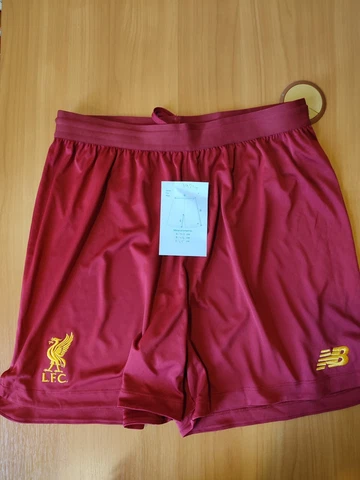 FC Liverpool 2016 2017 home Size M kit shorts soccer football New Balance Cover