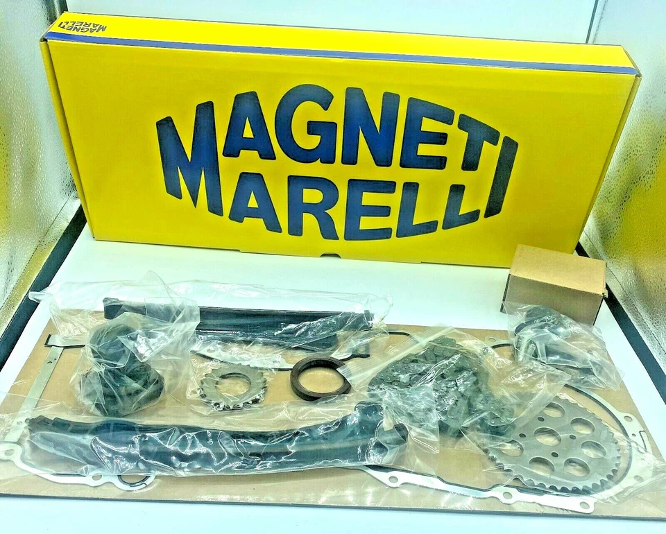 KIT CATENA DISTRIBUZIONE MODIFICATO MAGNETI MARELLI 34150000101 MCK0101 FIAT 1.3 - Immagine 1 di 4