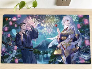 MTG Wandering Emperor's Summer Festival Playmat TCG CCG Trading Card Game Matte - Bild 1 von 3