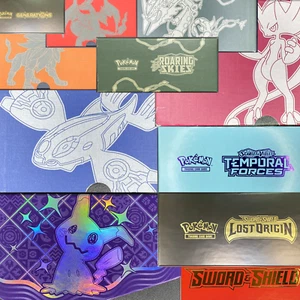 Pokémon Card Storage Box Empty Elite Trainer Box ETB Pick Your Set - Picture 1 of 78