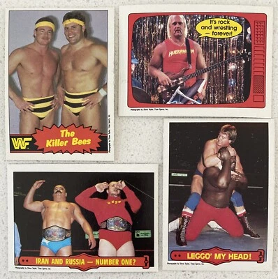 ( U SELECT CARDS ) 1985 O-Pee-Chee WWF Pro Wrestling Stars 🔽 - Image 1 of 3