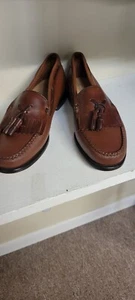 Weejuns Bass Tassels Leather Loafers Unisex Size 8 - Picture 1 of 5