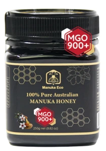 Manuka Eco Honey MGO 900+ 100% RAW AUSTRALIAN MANUKA HONEY 250G - Picture 1 of 6