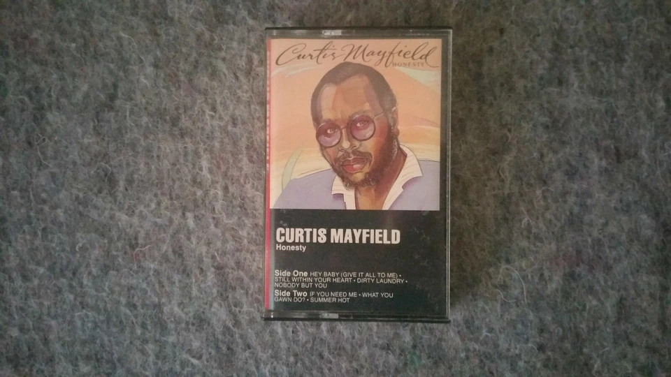 CURTIS MAYFIELD HONESTY  CASSETTE NEAR  MINT  - Image 1 of 1