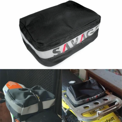 Bolsa de herramientas de almacenamiento guardabarros trasero equipaje para SUZUKI RMZ450 RMZ250 RM85/85L/125/250 Foto 1 de 4
