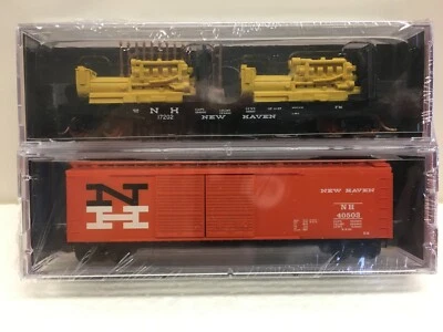 N Scale Micro Trains Special Run 07-09 New Haven 2-Pack - Image 1 of 3