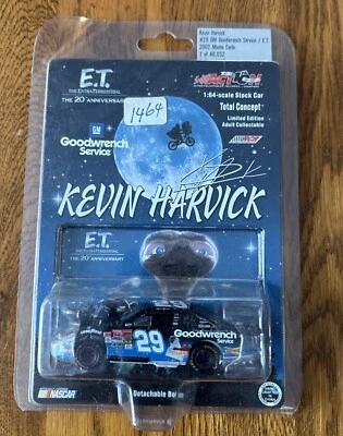 NASCAR RARO 2002 E.T. DE COLECCIÓN KEVIN HARVICK #29 GOODWRENCH ACCIÓN 1:64 Foto 1 de 4