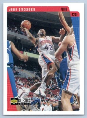 1997 Jerry Stackhouse #102 Philadelphia 76ers - Image 1 of 2