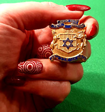 1897 -1972 Jewish Guild in South Africa Footbal pin badge Judaica British Empire