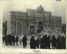1967 Photo de presse La célèbre fontaine de Trevi de Rome reproduite de neige au Japon
