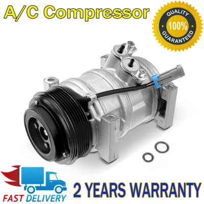 AC Compressor  w/ 6-Groove for Chevy Silverado Express 1500 GMC Sierra 4.3L 6.6L Foto 1 de 4