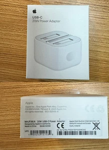 Original Schnellladegerät 20 W USB Typ C PD UK Netzteil Stecker für Apple iPhone - Bild 1 von 3