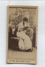 1880's N145-4 Duke's Cameo Cig. Actors & Actresses Olga Brandon #40 (100228)