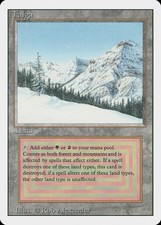 Taiga Revised HEAVILY PLD Dual Land Rare Reserved List MAGIC MTG CARD ABUGames