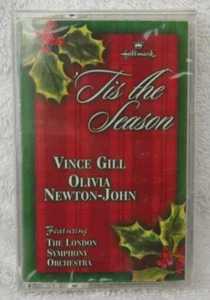 'TIS THE SEASON Vince Gill Olivia Newton-John New Cassette 2000 Christmas Sealed - Picture 1 of 6