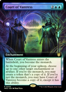 MTG FOIL Court of Vantress Extended Art - Wilds of Eldraine Commander #030 - Bild 1 von 1