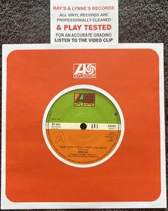 Bridge - Baby Don't Hold Your Love Back 7'' TESTED EX/M MODERN SOUL VIDEO CLIP - Imagen 1 de 6