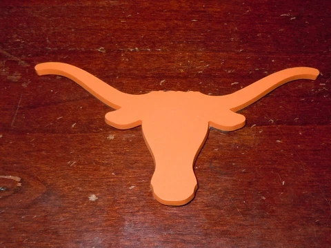 NCAA Vtg TEXAS LONGHORNS BIG 12 Large 3D RUBBER FRIDGE MAGNET Standings Board Cover
