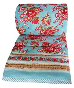Queen Quilt - Sky Flower - 90" x 108" - Picture 1 of 5