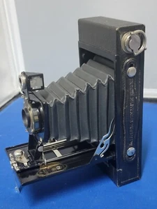 Kodak n. 2 Macchina fotografica Brownie autografa pieghevole con custodia in pelle - Foto 1 di 12
