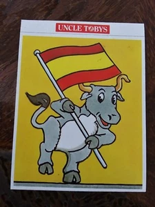 Uncle Tobys Australia - Barcelona Olympics, flag-waving bull - Picture 1 of 2