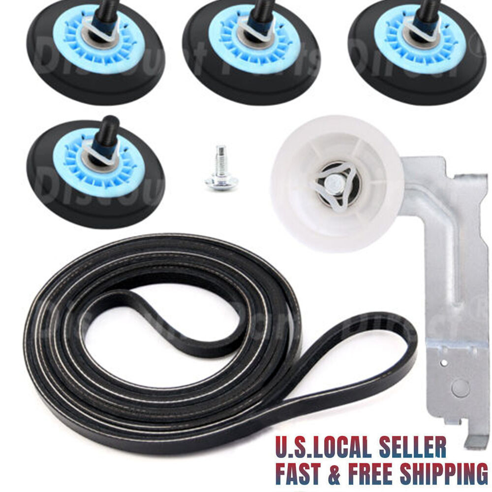Kit De Correa De Lavadora 12112425 Compatible Con Maytag, Incluye