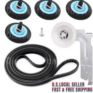 For Samsung Dryer Repair Kit DC97-16782A Roller 6602-001655 Belt DC93-00634A - Picture 1 of 8