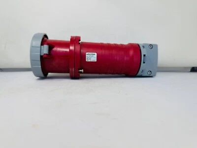 Leviton 4100C7W IEC Pin Estanco y Conector de Manguito, 100A, 480V - CAJA ABIERTA Foto 1 de 4
