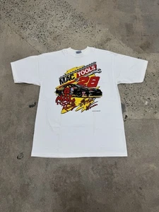 Vintage 90s Ernie Ivan Mac Tools Racing Tee XL Single Stitch Nascar Rare 1994 - Bild 1 von 9