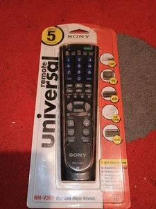 Sony Universal Remote Control For Tv, VCR, DVD, Satellite, Audio Model RM-V301 - Picture 1 of 3