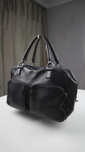 Chi Chi Fan Tasche Ledertasche Handtasche Shopper schwarz Akzentasche - Bild 1 von 11