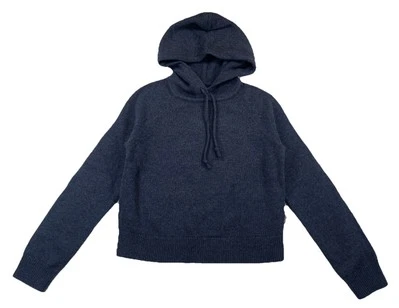 Patagonia Women’s Small Recycled Wool Blend Hooded Pullover Smolder Blue NWT - Image 1 of 4