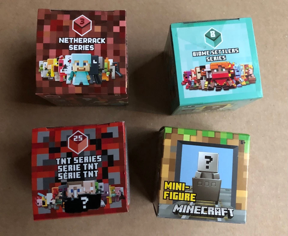 Pack de 6 minifiguras de Minecraft Foto 1 de 1