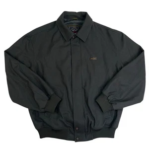 Vintage Paul & Shark Full Zip Wool Yachting Bomber Jacket Men’s XL Green Lined Italy - Bild 1 von 20