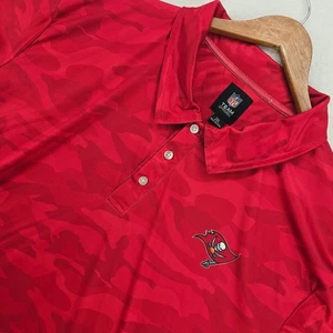 Tampa Bay Buccaneers NFL Hombres Polo 2XL Equipo Ropa Rojo Camuflaje - Imagen 1 de 13