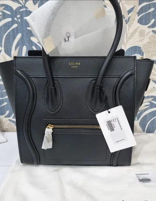Equipaje CELINE TOTE MICRO Negro Nuevo VARIOS COLORES Autenticidad Garantizada Foto 1 de 4