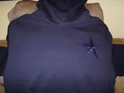 NFL Dallas Cowboys Mitchell & Ness Pullover Sudadera con Capucha Chaqueta Para Hombre Grande Foto 1 de 4