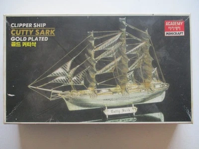 Academy Minicraft (1997) 1:350 Scale GOLD PLATED Cutty Sark - Image 1 of 4