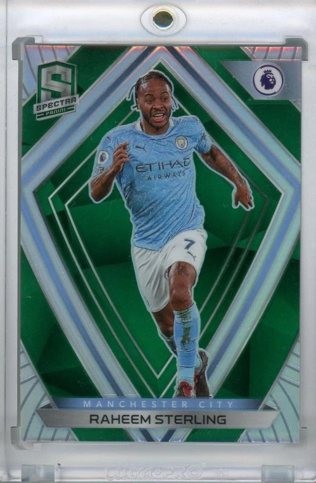2020-21 Panini Chronicles Manchester City Raheem Sterling Spectra 2/5 - Image 1 of 2