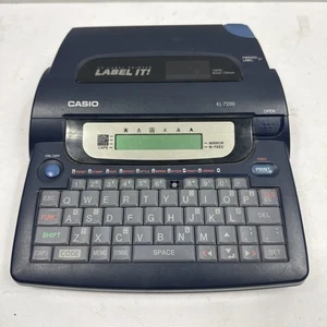 CASIO EZ-LABEL PRINTER KL-7200 Label Size 6mm-24mm Tested Working - READ - Picture 1 of 4