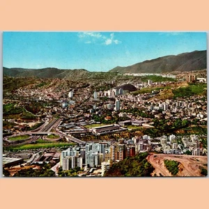 Postcard Panoramic View Caracas Venezuela Cityscape - Imagen 1 de 4