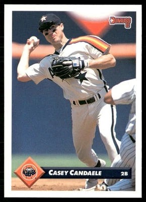 1993 DONRUSS CASEY CANDAELE HOUSTON ASTROS #536 - Image 1 of 2