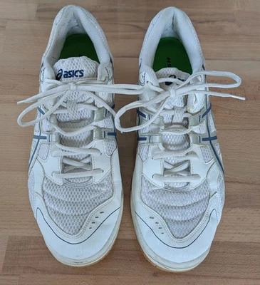 Herren Indoor Sportschuhe ASICS Control Gr. 46,5 weiß - Bild 1 von 4