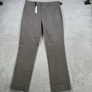 Pantalones Express Para Hombre 32x33 Gris Fotógrafo Calce Ajustado Pierna Recta Algodón - Imagen 1 de 11